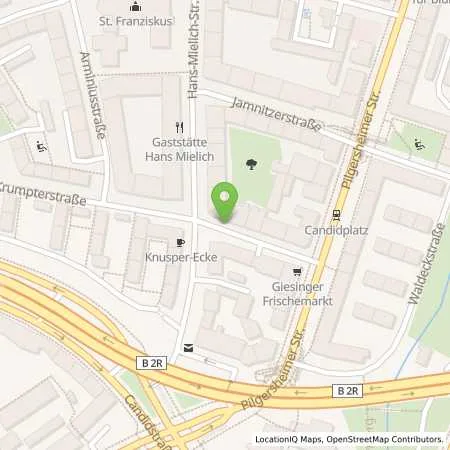 Standortübersicht der Tankstelle SWM Versorgungs GmbH in 81543 München