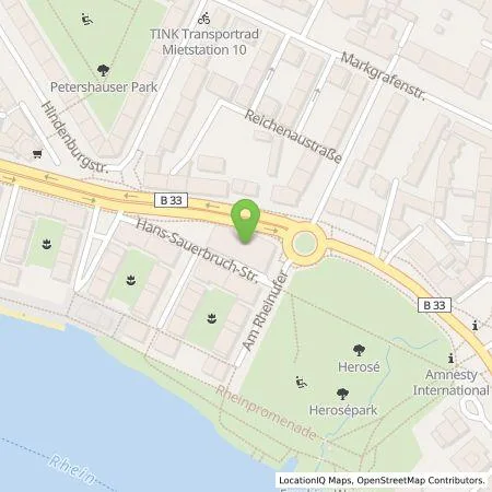 Standortübersicht der Tankstelle DQuadrat Living GmbH in 78467 Konstanz