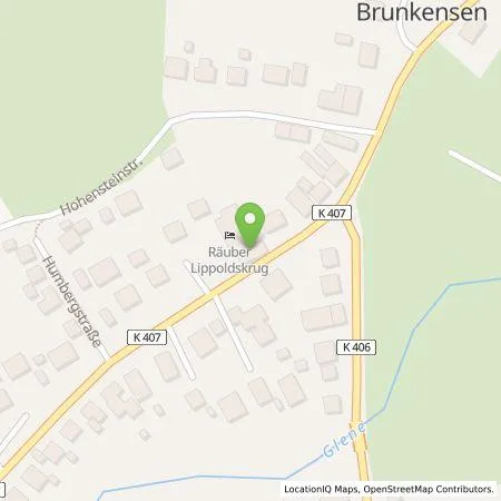 Standortübersicht der Tankstelle Hotel Restaurant Räuber Lippoldskrug in 31061 Alfeld - Brunkensen