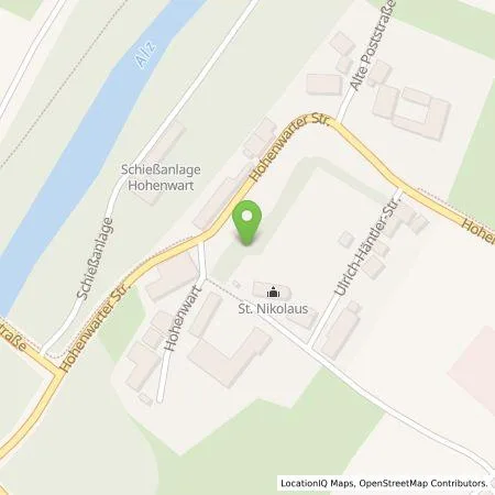 Standortübersicht der Tankstelle Gasthof Schwarz GmbH & Co. KG in 84561 Mehring