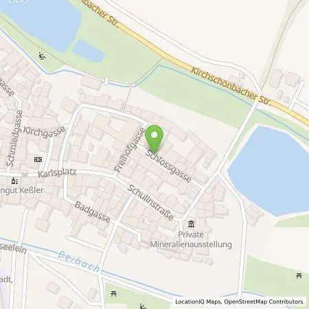 Standortübersicht der Tankstelle Freihof Prichsenstadt GmbH in 97357 Prichsenstadt