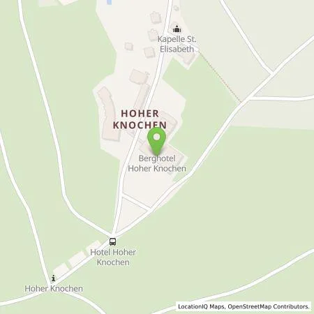 Standortübersicht der Tankstelle Bernhard Kevekordes Hoher Knochen e.K. in 57392 Schmallenberg/Westfeld