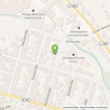 Standortübersicht der Tankstelle Hotel Vetter GmbH & Co KG in 72622 Nürtingen