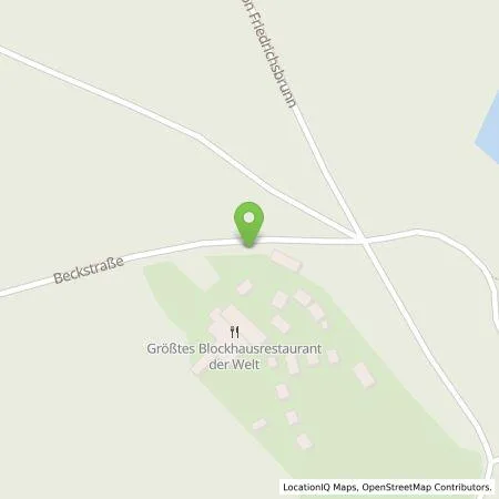 Standortübersicht der Tankstelle Ferienpark Merkelbach in 06502 Thale