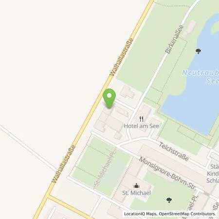 Standortübersicht der Tankstelle Hotel am See GmbH in 93073 Neutraubling