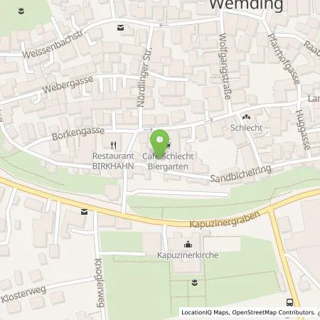 Standortübersicht der Tankstelle SCHIENERS Hotel & Apfelhof in 86650 Wemding