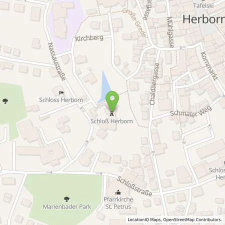 Standortübersicht der Tankstelle Evangelische Kirche in Hessen und Nassau Stabsbereich Öffentlichkeitsarbeit in 35745 Herborn