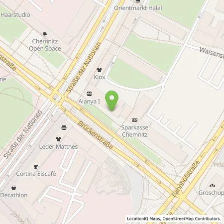 Standortübersicht der Tankstelle AIC HÖRMANN GmbH & Co. KG in 09111 Chemnitz