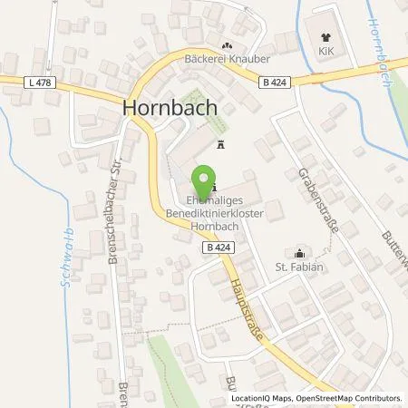 Standortübersicht der Tankstelle Lösch GmbH in 66500 Hornbach