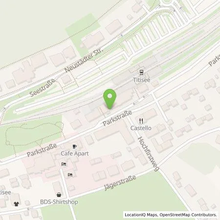 Standortübersicht der Tankstelle Bellini Verwaltungs GmbH in 79822 Titisee