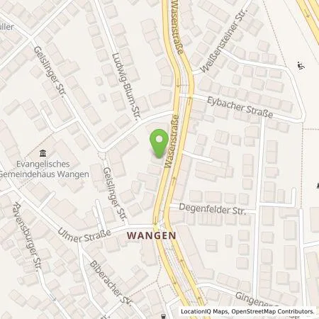 Standortübersicht der Tankstelle GV Hotelbetriebs GmbH in 70327 Stuttgart