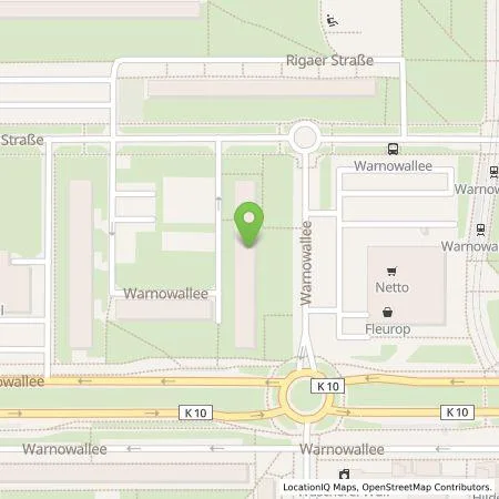 Standortübersicht der Tankstelle NBH Betriebsgesellschaft mbH in 18107 Rostock