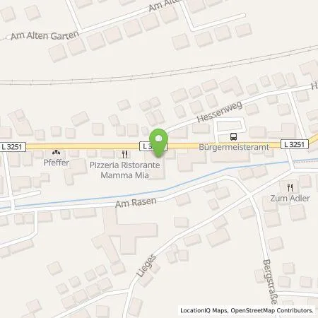 Standortübersicht der Tankstelle Automaten Thiel, Inhaber Thomas Thiel e.K. in 36208 Wildeck-Obersuhl