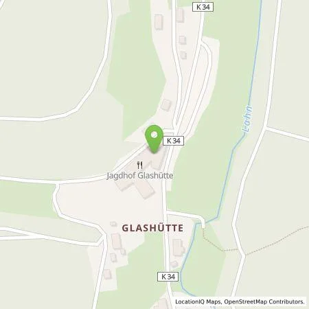 Standortübersicht der Tankstelle Hotel Jagdhof Glashütte in 57334 Bad Laasphe