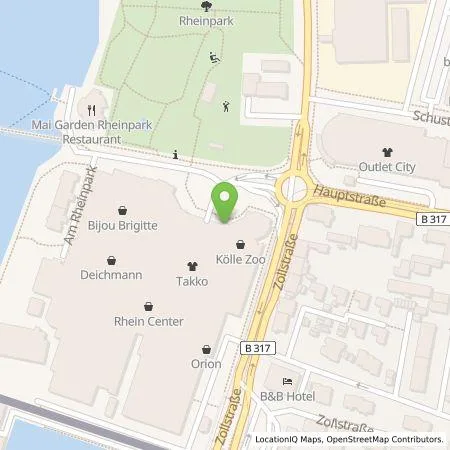 Standortübersicht der Tankstelle Rheinhotel Dreiländerbrücke GmbH in 79576 Weil am Rhein