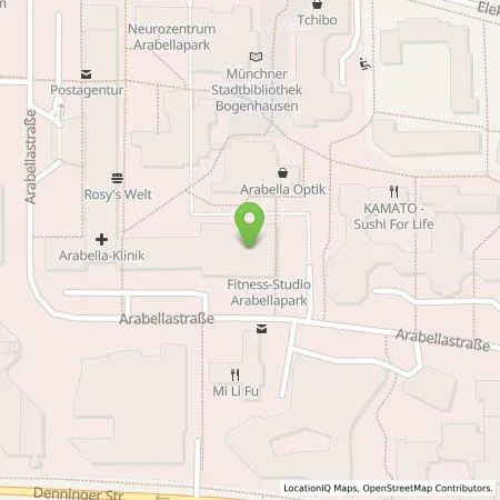 Standortübersicht der Tankstelle Bavaria Parkgaragen GmbH in 81925 München