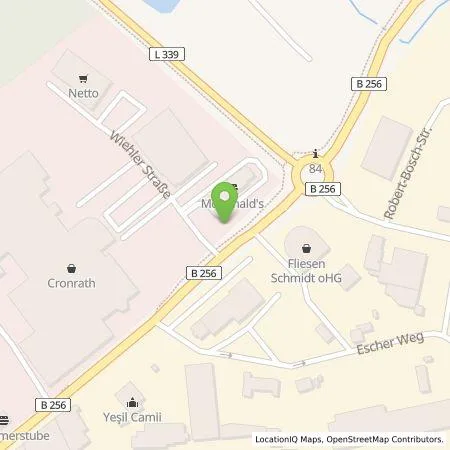 Standortübersicht der Tankstelle EWE Go GmbH in 51545 Waldbröl