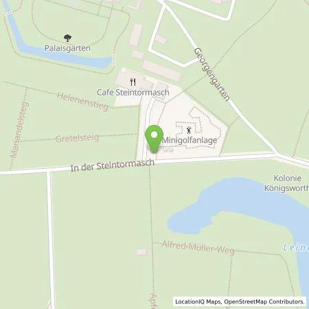 Standortübersicht der Tankstelle enercity AG in 30167 Hannover