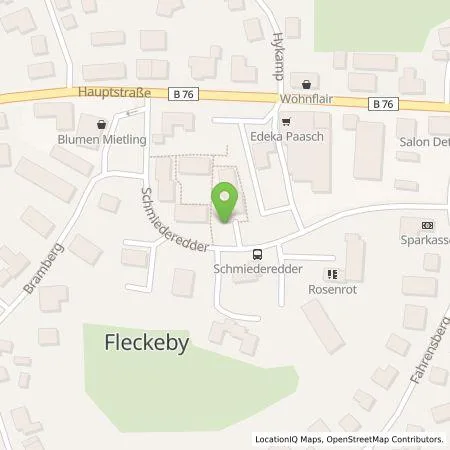 Standortübersicht der Tankstelle Flow Carsharing GmbH in 24357 Fleckeby
