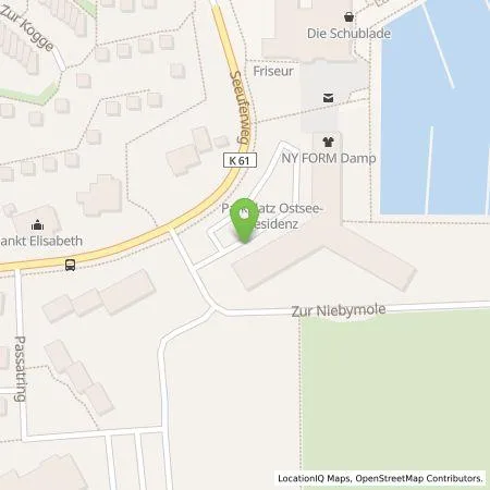 Standortübersicht der Tankstelle Flow Carsharing GmbH in 24351 Damp