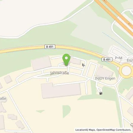 Standortübersicht der Tankstelle EWE Go GmbH in 78234 Engen