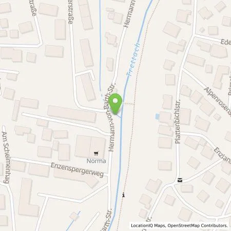 Standortübersicht der Tankstelle Energieversorgung Oberstdorf GmbH in 87561 Oberstdorf