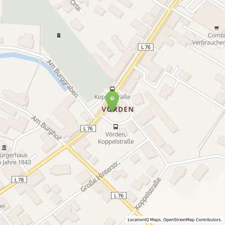 Standortübersicht der Tankstelle EWE Go GmbH in 49434 Neuenkirchen-Vörden