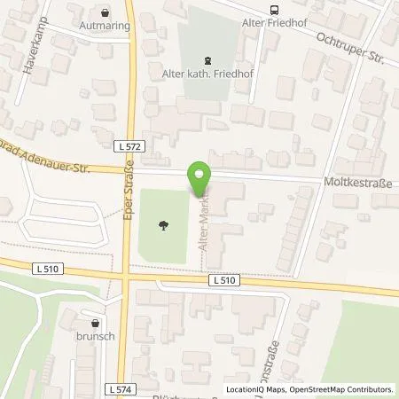 Standortübersicht der Tankstelle Stadtwerke Gronau GmbH in 48599 Gronau (Westf.)