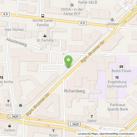 Standortübersicht der Tankstelle Städtische Werke AG in 34117 Kassel