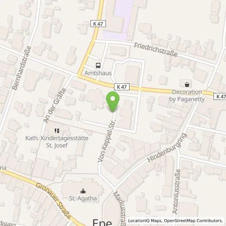 Standortübersicht der Tankstelle Stadtwerke Gronau GmbH in 48599 Gronau (Westf.)