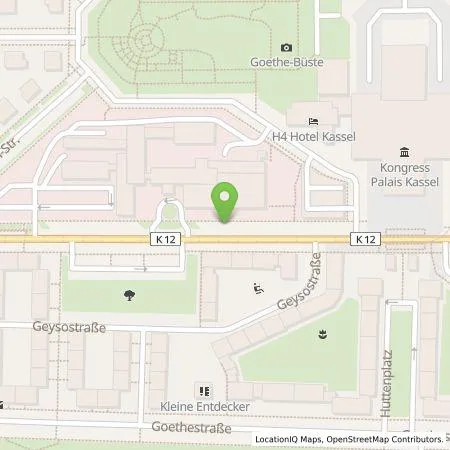 Standortübersicht der Tankstelle Städtische Werke AG in 34119 Kassel