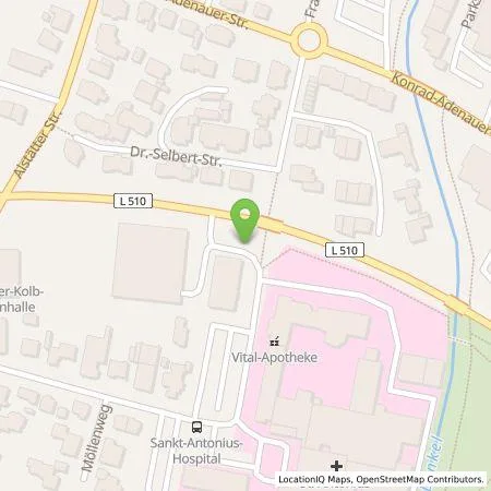 Standortübersicht der Tankstelle Stadtwerke Gronau GmbH in 48599 Gronau (Westf.)