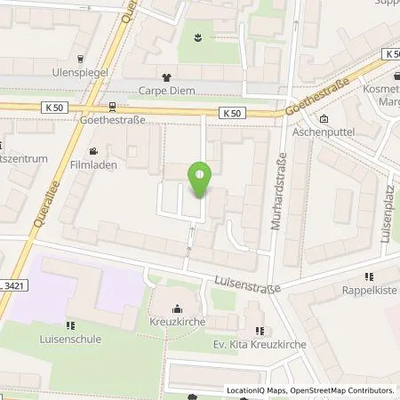 Standortübersicht der Tankstelle Städtische Werke AG in 34119 Kassel