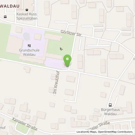 Standortübersicht der Tankstelle Städtische Werke AG in 34123 Kassel