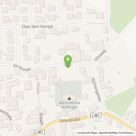 Standortübersicht der Tankstelle Überlandwerk Leinetal GmbH in 31008 Elze