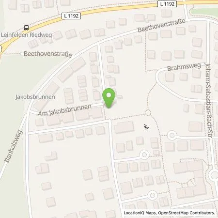 Standortübersicht der Tankstelle Stadtwerke Leinfelden-Echterdingen in 70771 Leinfelden-Echterdingen