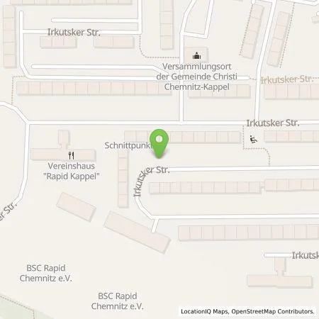 Standortübersicht der Tankstelle AreaCharge GmbH in 09119 Chemnitz