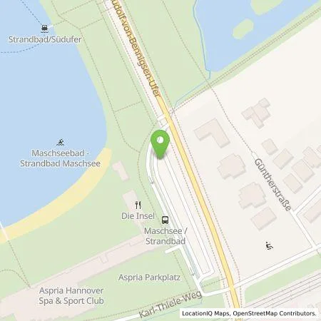 Standortübersicht der Tankstelle enercity AG in 30173 Hannover