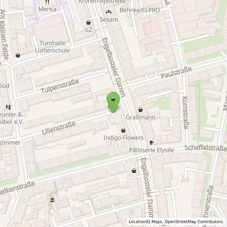 Standortübersicht der Tankstelle enercity AG in 30167 Hannover