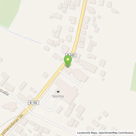 Standortübersicht der Tankstelle Sopho Neuruppin GmbH in 16845 Neustadt