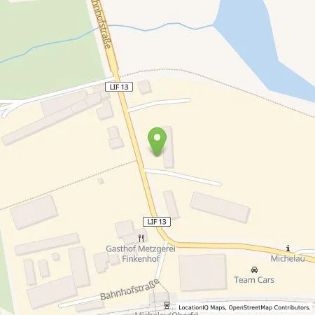 Standortübersicht der Tankstelle Dr. Rießner GmbH & Co. KG in 96247 Michelau i.OFr.