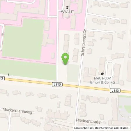 Standortübersicht der Tankstelle Stadtwerke Münster GmbH in 48149 Münster