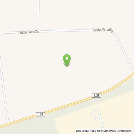 Standortübersicht der Tankstelle Tesla Germany GmbH in 15537 Grünheide (Mark)