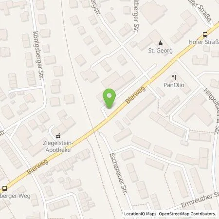 Standortübersicht der Tankstelle N-ERGIE Aktiengesellschaft in 90411 Nürnberg