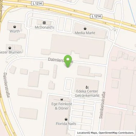 Standortübersicht der Tankstelle Tesla Germany GmbH in 73054 Eislingen /Fils