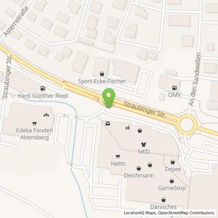 Standortübersicht der Tankstelle Mer Germany GmbH in 93326 Abensberg