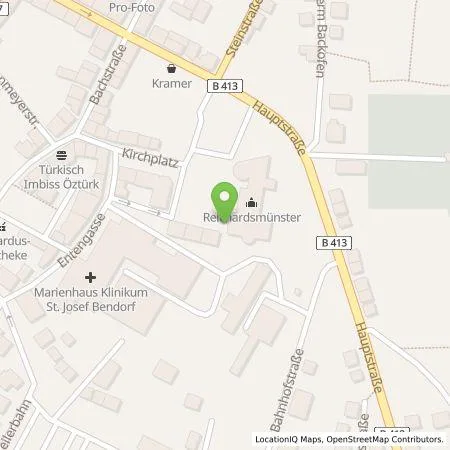 Standortübersicht der Tankstelle Energieversorgung Mittelrhein AG in 56170 Bendorf