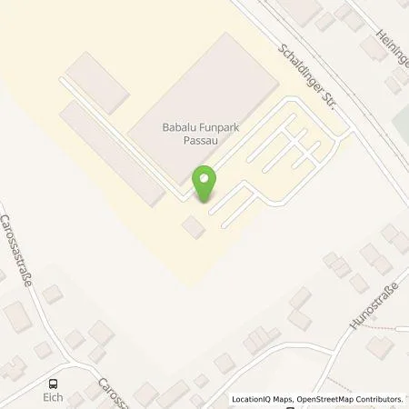 Standortübersicht der Tankstelle Eluxa GmbH in 94036 Passau