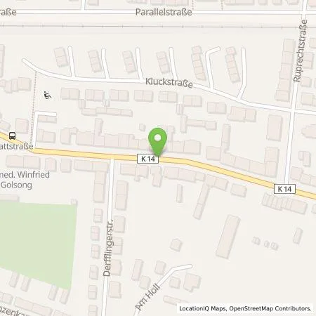 Standortübersicht der Tankstelle Energieversorgung Oberhausen AG in 46049 Oberhausen