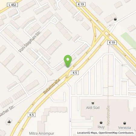 Standortübersicht der Tankstelle Energieversorgung Oberhausen AG in 46049 Oberhausen